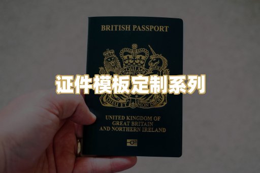 证件模板定制系列